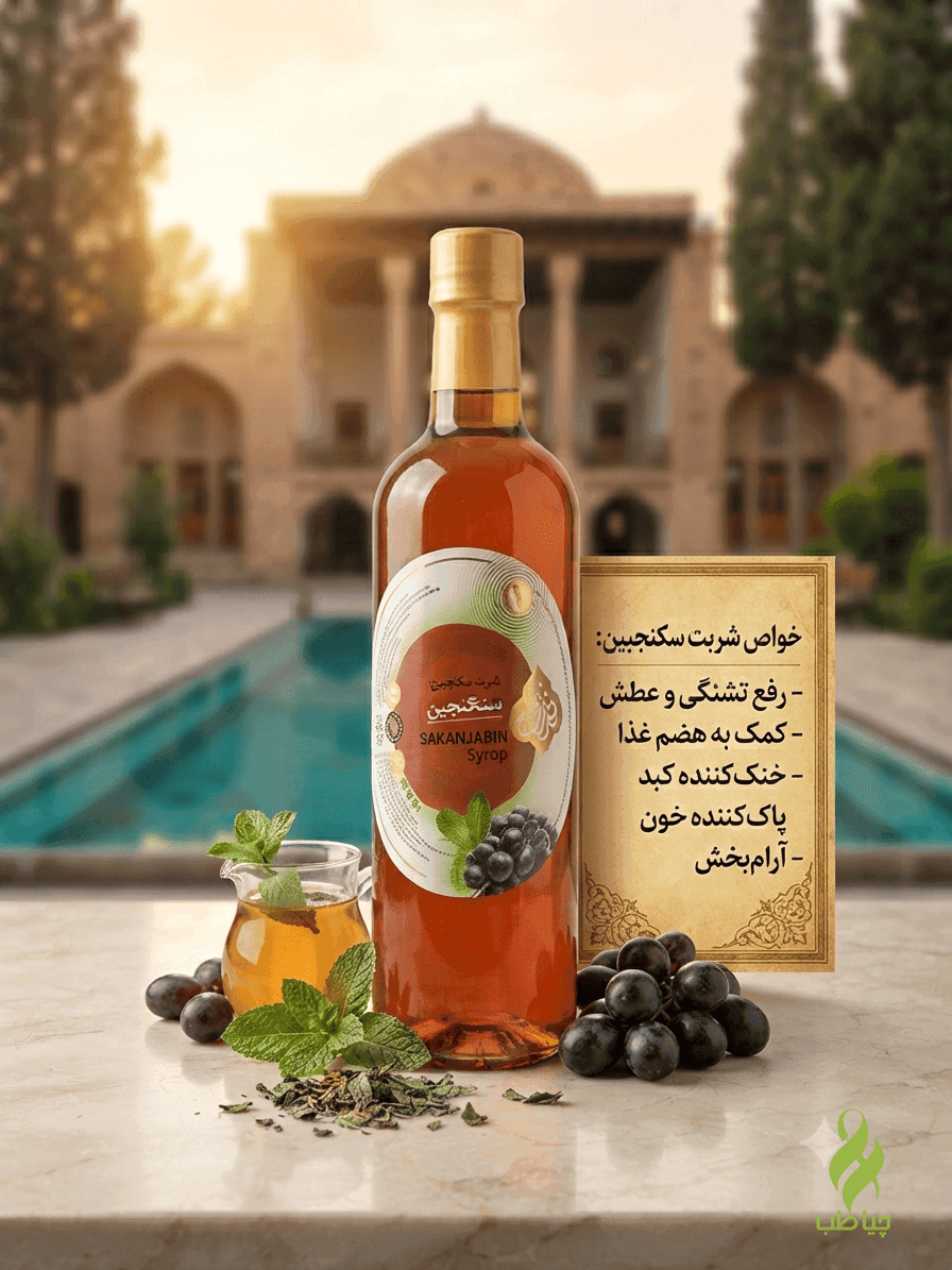 شربت گیاهی سکنجبین (نمازی) — تصویر ۳