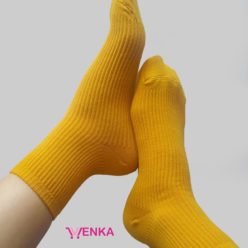 جوراب نیم ساق کبریتی کد 9938