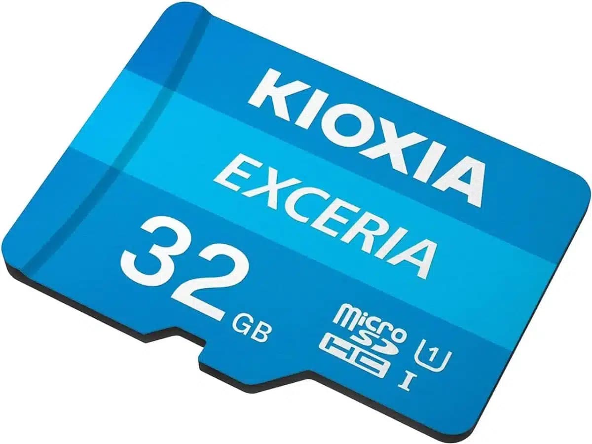 کارت حافظه MICRO SDHC 32G مدل EXCERIA برند KIOXIA کیوکسیا سرعت 100M دارای خشاب SD — تصویر ۷