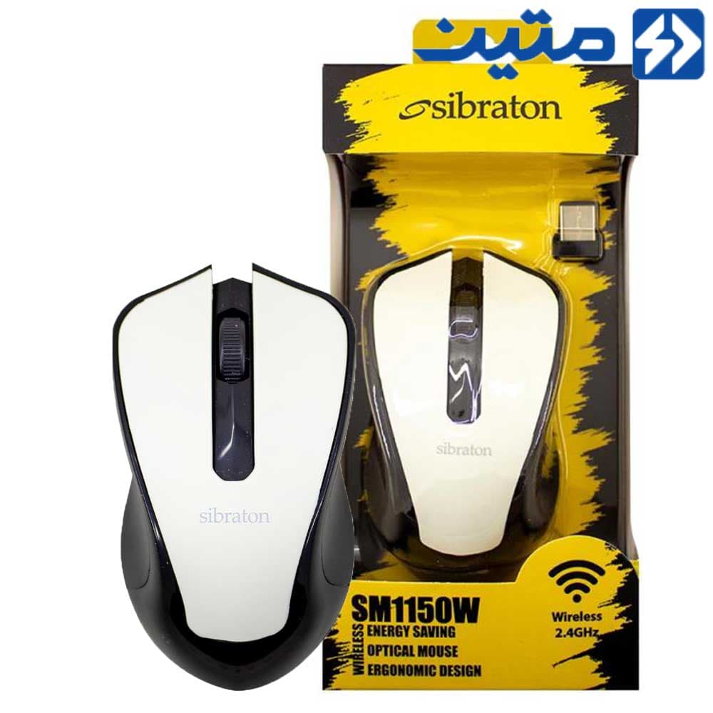 ماوس بی سیم سیبراتون مدل SM 1150W