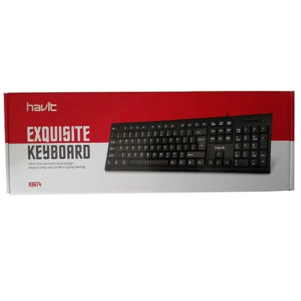کیبورد هویت مدل HV-KB674 — تصویر ۷