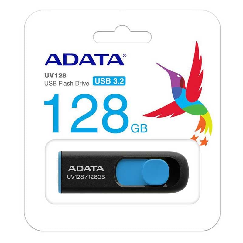 فلش 128 گیگ ای دیتا ADATA UV128 USB 3.2 — تصویر ۳