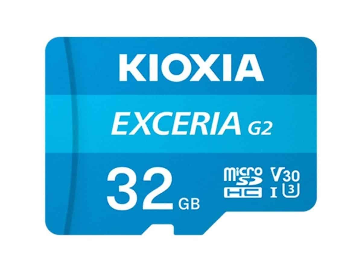 کارت حافظه 32 گیگابایت MicroSDHC کیوکسیا مدل Kioxia EXCERIA G2 UHS-I U3 V30