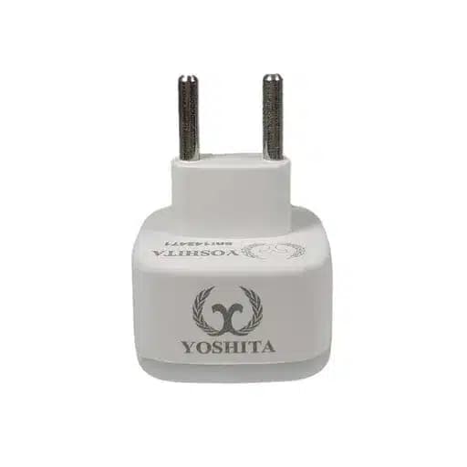 مبدل برق 3 به 2 چراغ دار یوشیتا مدل Yoshita M-03 — تصویر ۴
