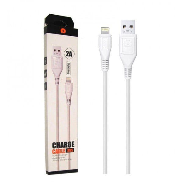 کابل آیفون (Lightning) طول 1 متر مدل X95 WUW