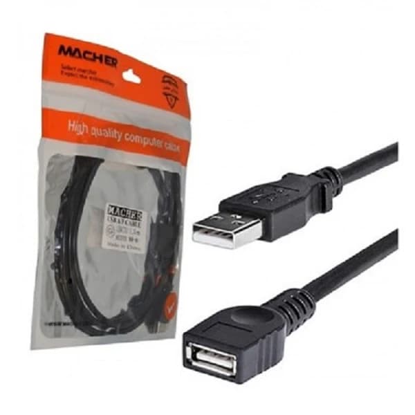 کابل افزایش طول USB مچر مدل 84 طول 1.5 متر