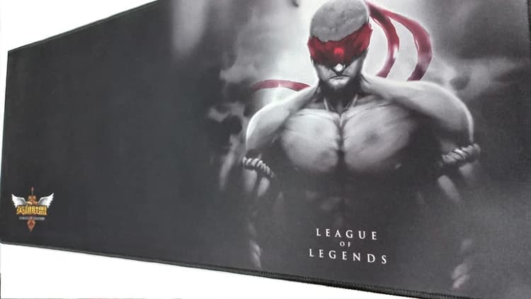 ماوس پد گیمینگ اندازه 30*70 طرحدار LEAge Of Legends