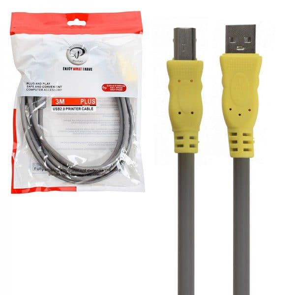 کابل پرینتر USB 2.0 ایکس پی (XP) طول 3 متر