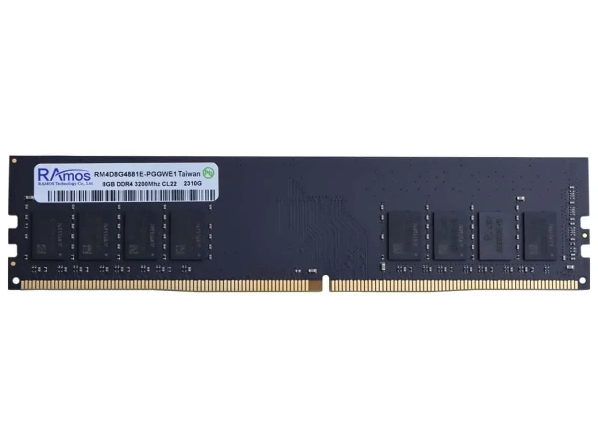 رم دسکتاپ DDR4 راموس 3200MHz مدل RAmos ظرفیت 8 گیگابایت (آکبند با گارانتی) — تصویر ۶