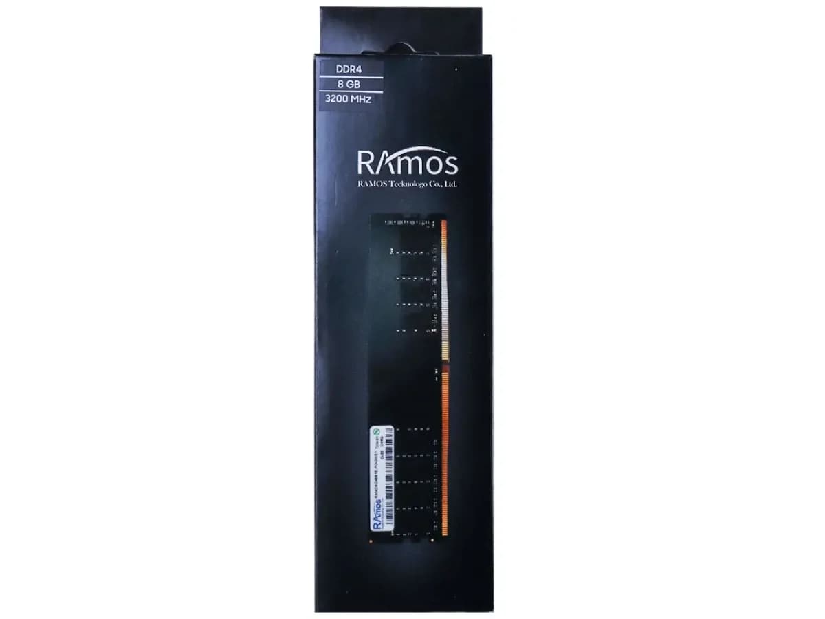 رم دسکتاپ DDR4 راموس 3200MHz مدل RAmos ظرفیت 8 گیگابایت (آکبند با گارانتی) — تصویر ۵