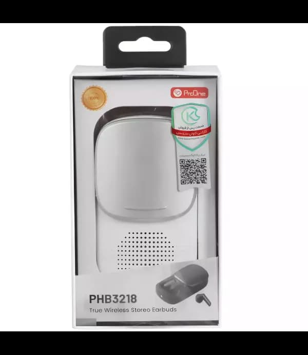 هندزفری بلوتوثی 5.3، اسپیکر بی‌ سیم و چراغ قوه پرووان مدل ProOne PHB3218 – نقره ای