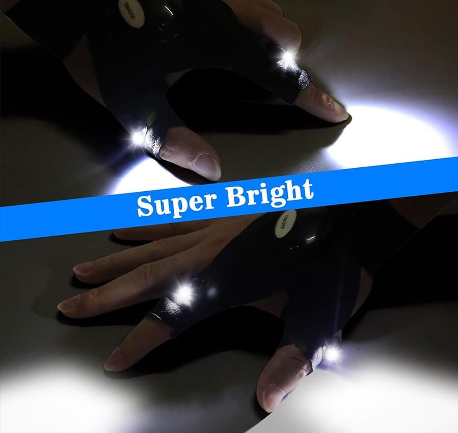 دستکش چراغ دار مدل Glove light — تصویر ۱۱