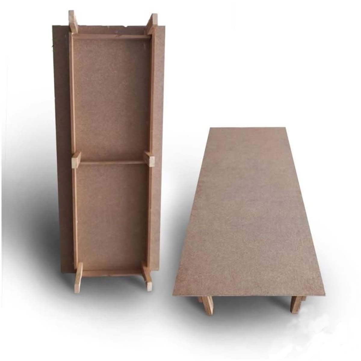 کفی تخت خواب دو نفره چوبی پایه دار عرض ۱۶۰
