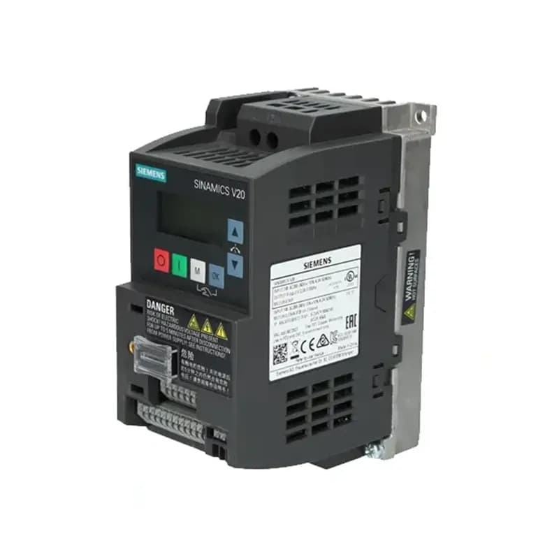 اینورتر تک فاز زیمنس سری v20 مدل 6SL3210-5BB13-7UV1 — تصویر ۴