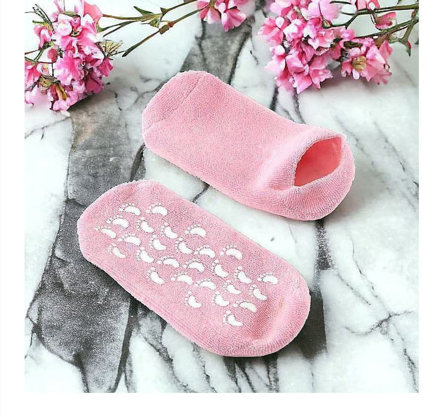جوراب سیلیکونی ترک پا مدل Spa Gel Socks — تصویر ۹