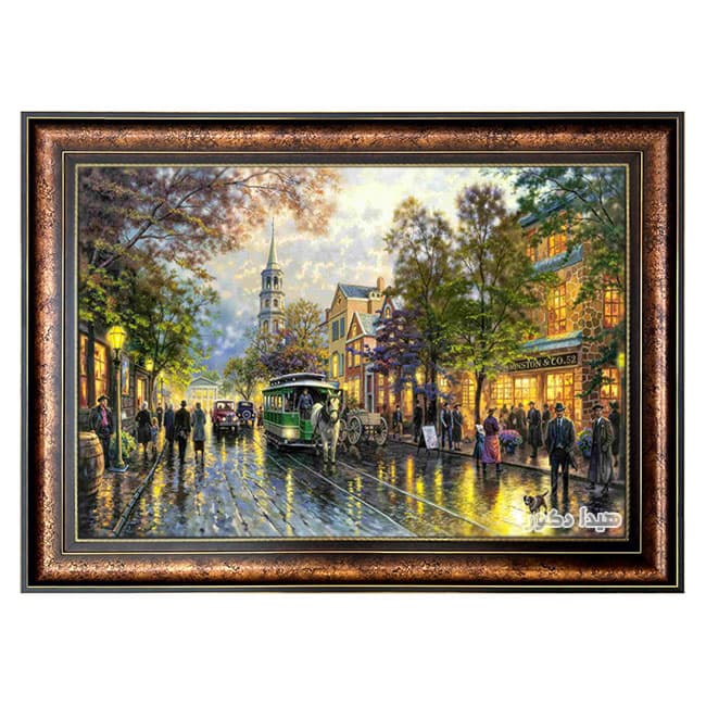 تابلو فرش ماشینی فایطون در شانزلیزه پاریس – 4131 — تصویر ۹