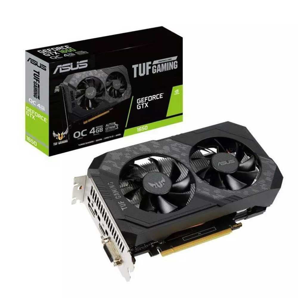 کارت گرافیک ایسوس مدل TUF Gaming GeForce GTX 1650 OC 4GB