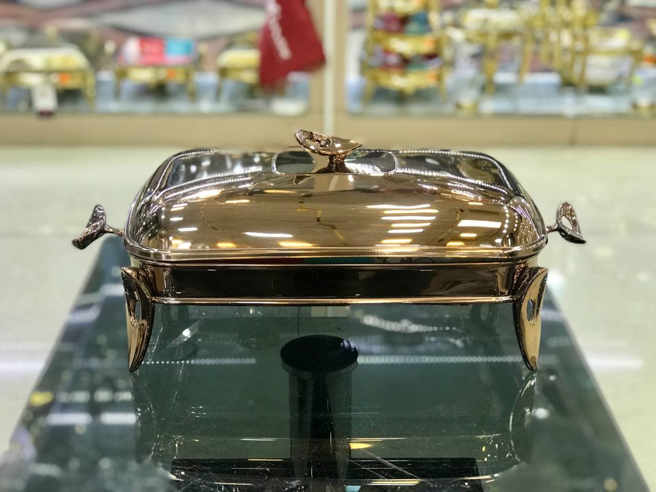 سوفله رزگلد مستطیل سافینوکس مدل فلیم SFR-M00 — تصویر ۵