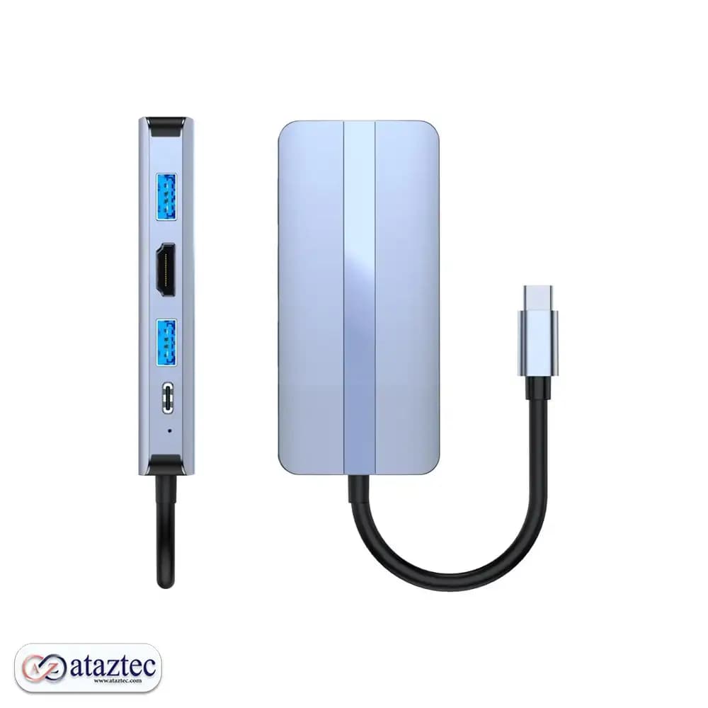 مبدل و هاب 9 پورت USB 1.0/2.0/3.0/RJ45 مدل BYL-2206 — تصویر ۱۲