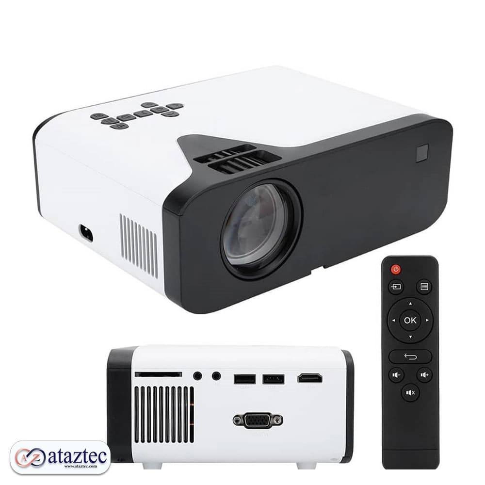 ویدئو پروژکتور UB20 LCD با پشتیبانی از WiFi، کیفیت Full HD 1080P — تصویر ۷