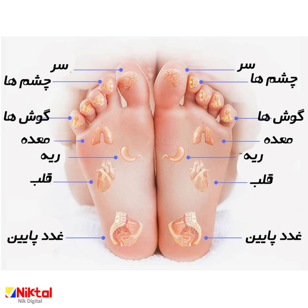 ماساژور تحریک الکتریکی عضلات پا مدل 819 — تصویر ۱۱