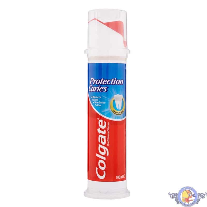 خمیر دندان پمپی کلگیت Colgate Protection Caries — تصویر ۹