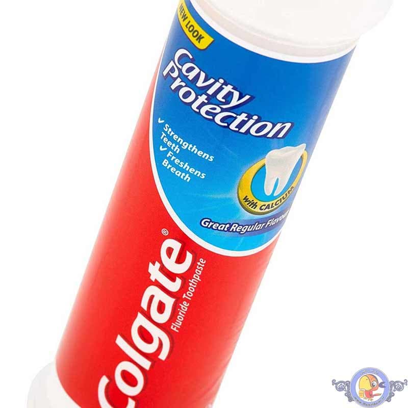 خمیر دندان پمپی کلگیت Colgate Protection Caries — تصویر ۴