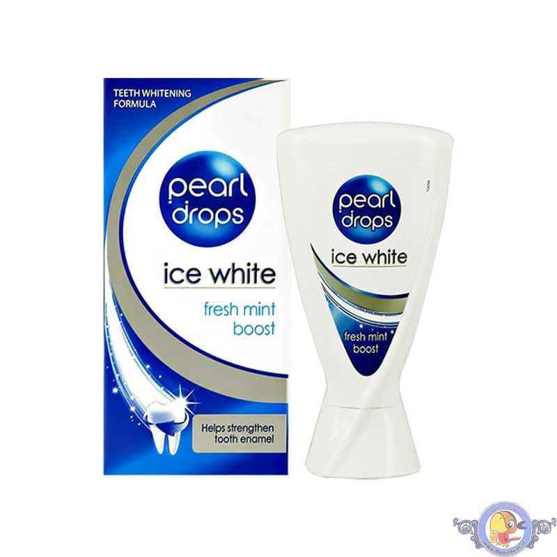 خمیر دندان پیرل دراپس Pearl drops مدل Ice White — تصویر ۵