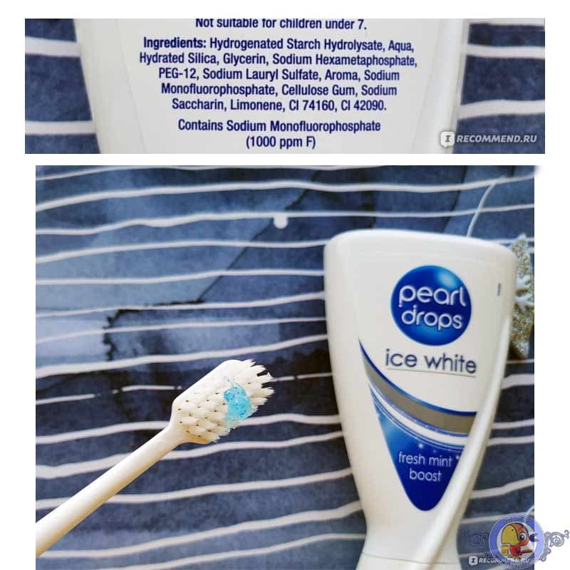 خمیر دندان پیرل دراپس Pearl drops مدل Ice White — تصویر ۶
