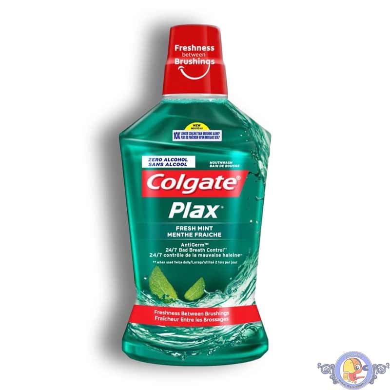 دهانشویه کلگیت سری Plax مدل Fresh Mint حجم 500 میل