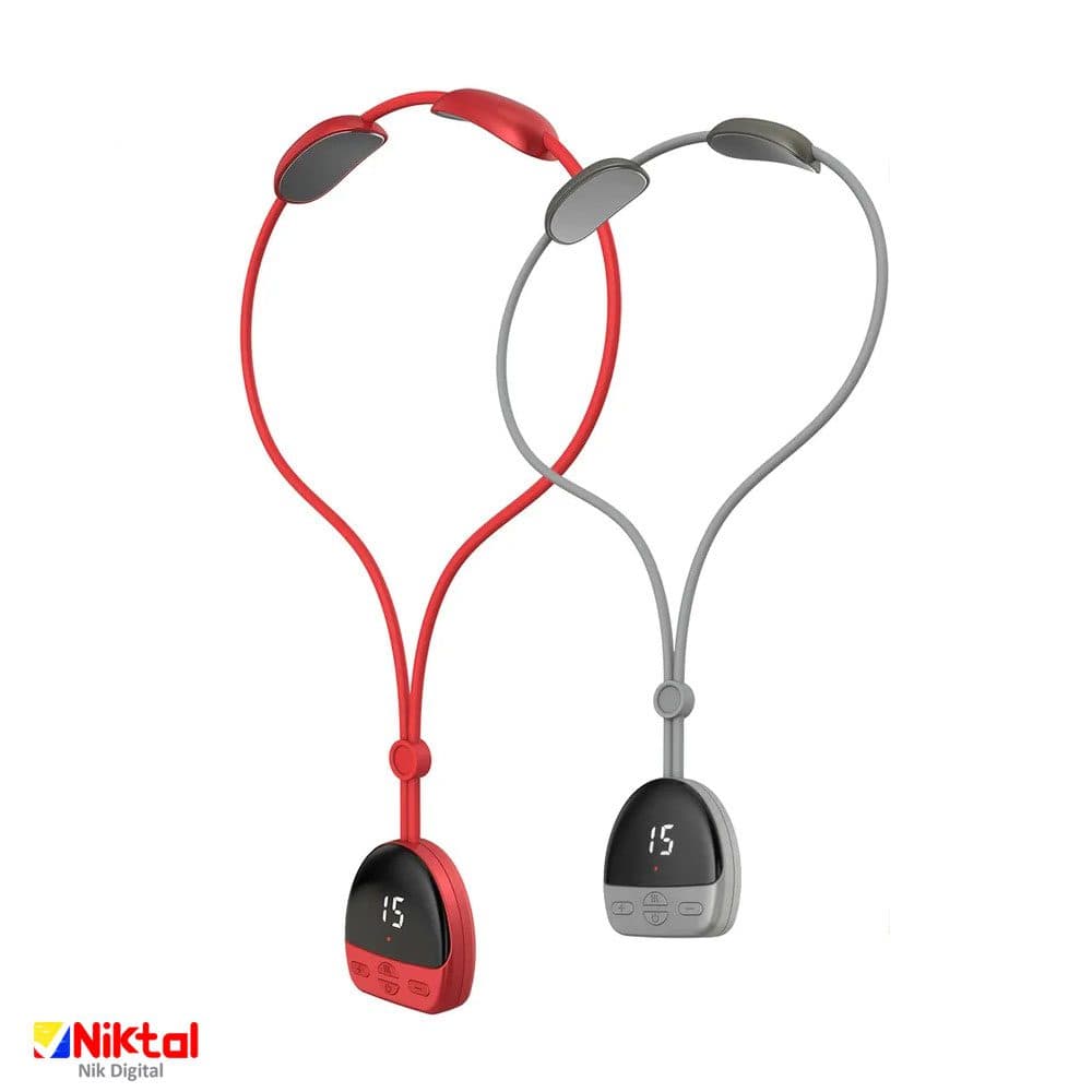 ماساژور و فیزیوتراپی گردن یوپین شیائومی A06 ماساژور گردن آویز EMS دارای کمپرس گرم