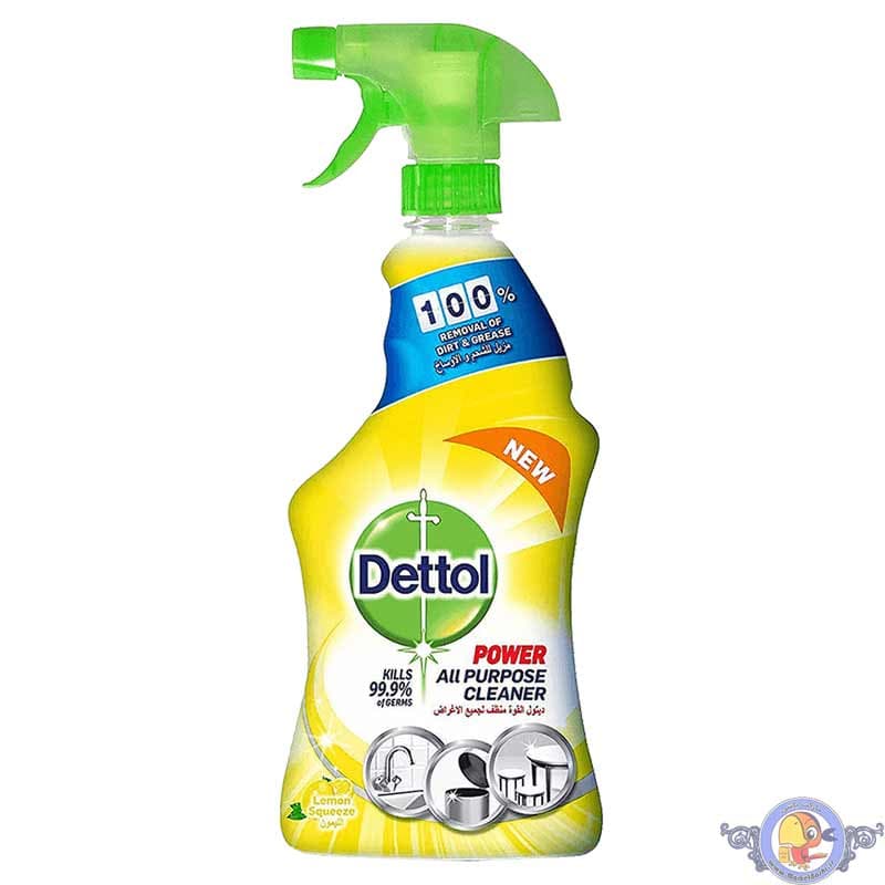 اسپری ضدعفونی کننده سطوح دتول مدل POWER ALL PURPOSE CLEANER حجم 500ml — تصویر ۵