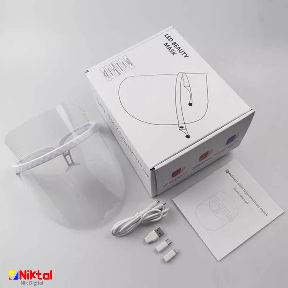 ماسک زیبایی و جوان کننده صورت JZC-A01-2-3C — تصویر ۱۱