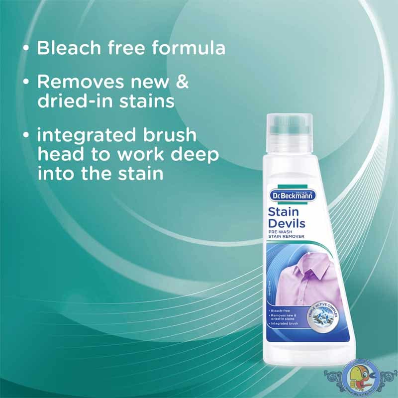 لکه بر یقه و لباس دکتربکمن Dr.Beckman حجم 250ml — تصویر ۴