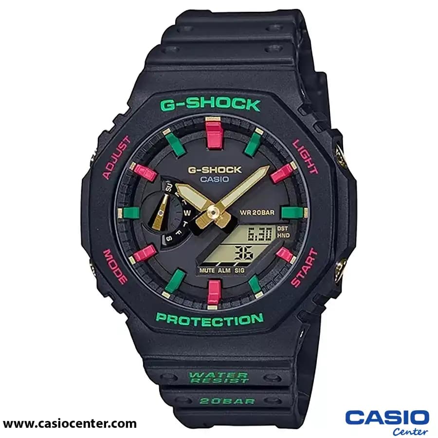 ساعت مچی مردانه کاسیو جی شاک مدل GA-2100TH-1A — تصویر ۹