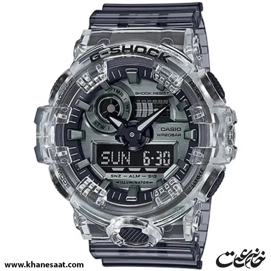ساعت مچی مردانه کاسیو جی شاک GA-700SK-1ADR — تصویر ۱۲
