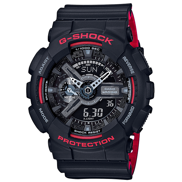 ساعت مچی مردانه کاسیو جی شاک مدل GA-110HR-1A