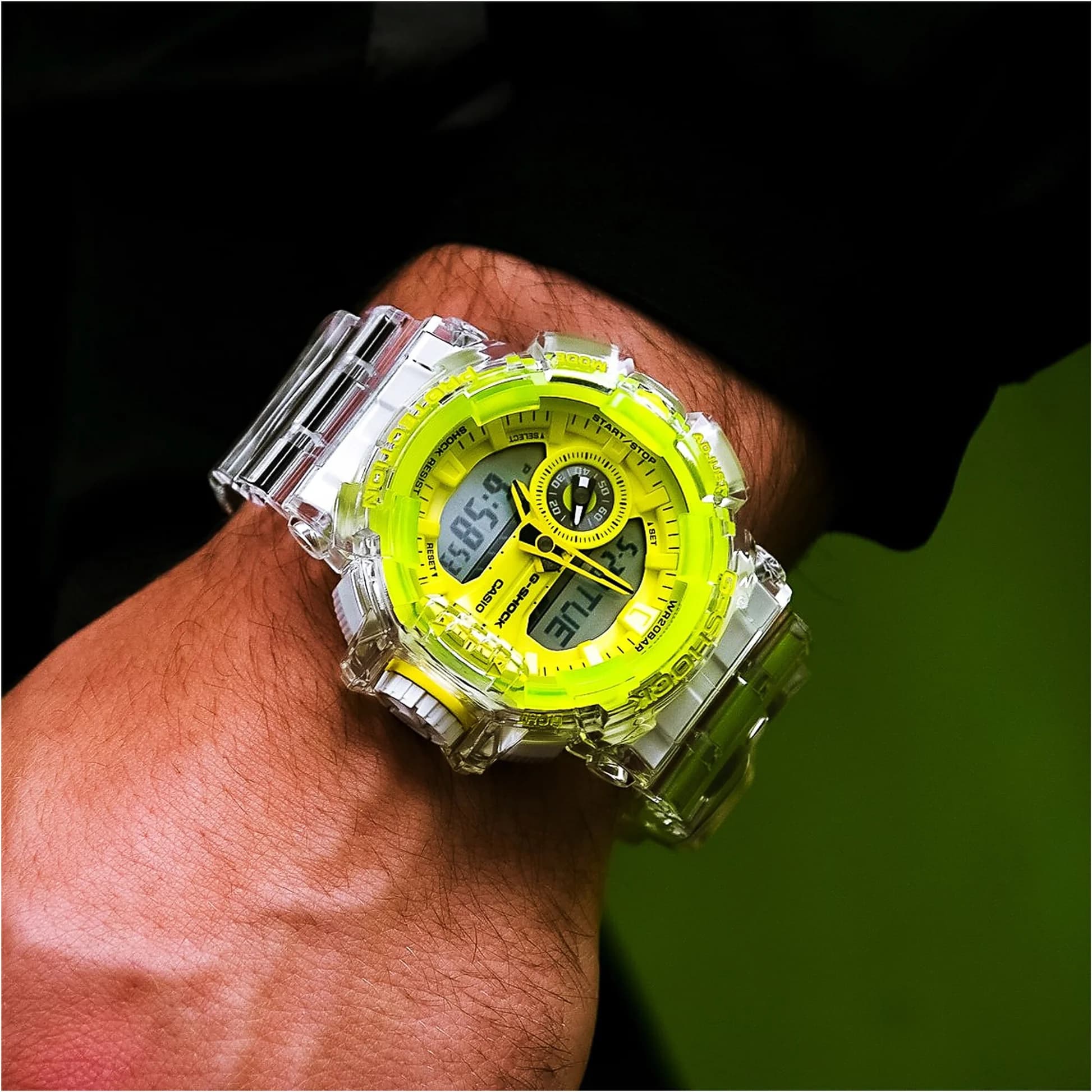 ساعت مچی مردانه کاسیو جی شاک مدل GA-400SK-1A9 — تصویر ۹