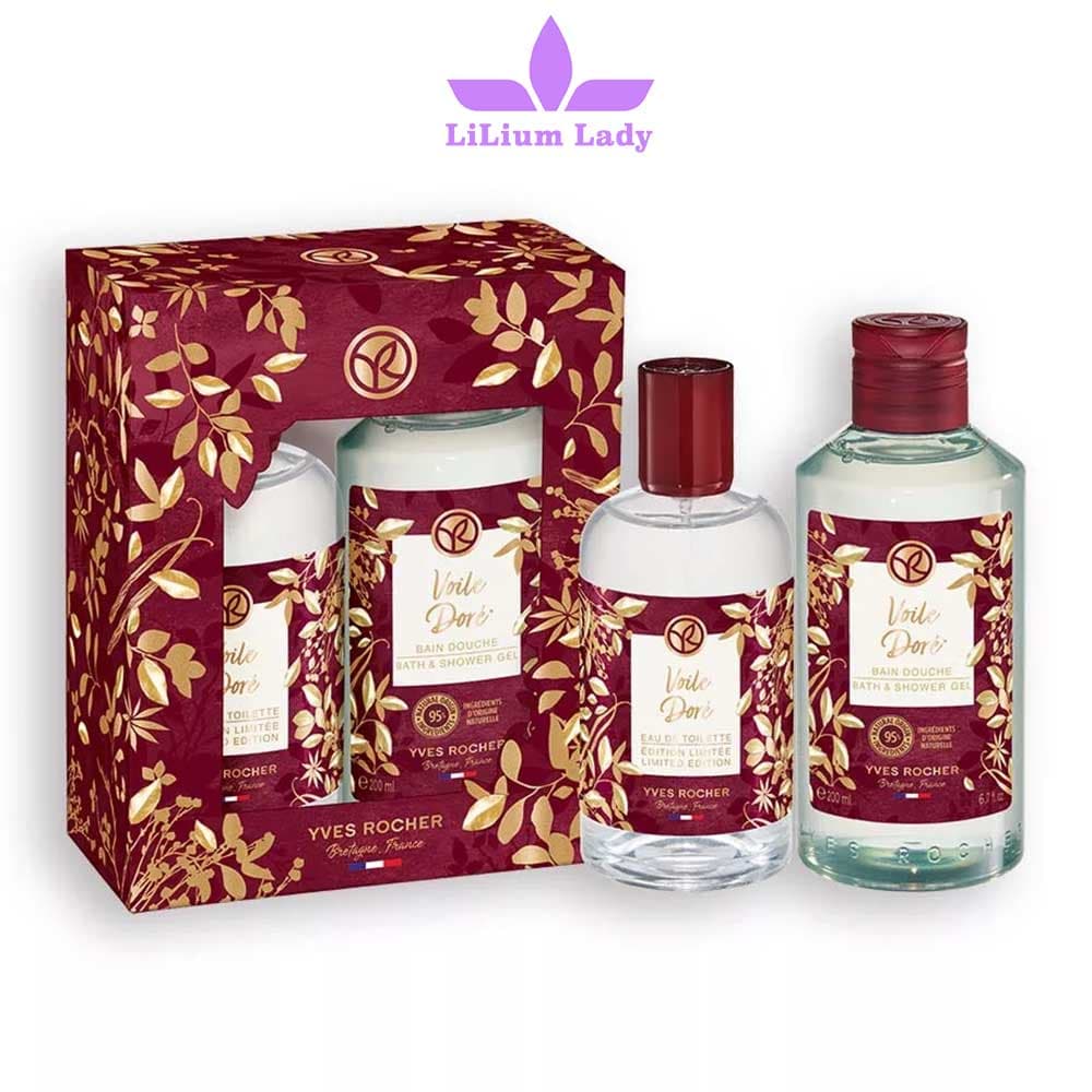 ست هدیه کریسمسی وانیلی ایوروشه Voile Dore — تصویر ۷