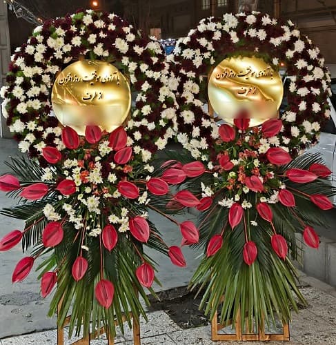 تاج گل تبریک پاپیون – کد 2052 — تصویر ۶