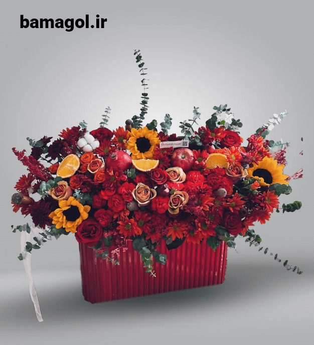باکس گل یلدایی شیک – کد 1101