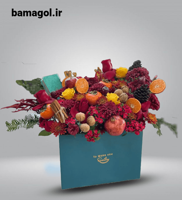 باکس گل یلدا طرح بهناز – کد 1096 — تصویر ۳