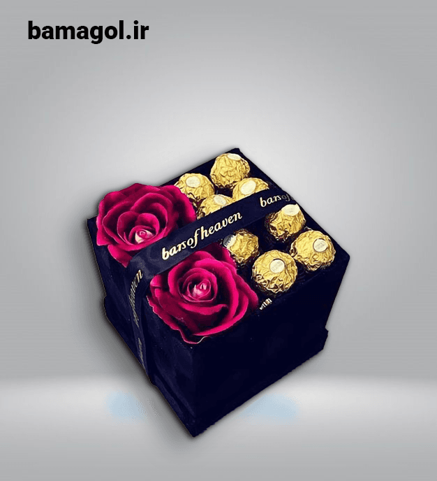 باکس ولنتاین شکلات رز ساده-کد 1091 — تصویر ۳