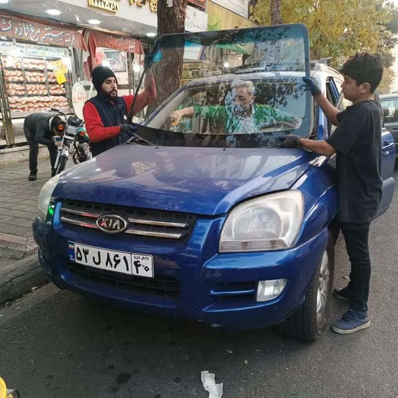 شيشه جلو اصلی کیا موتورز ( Genuine parts ) – اسپورتيج SL — تصویر ۶
