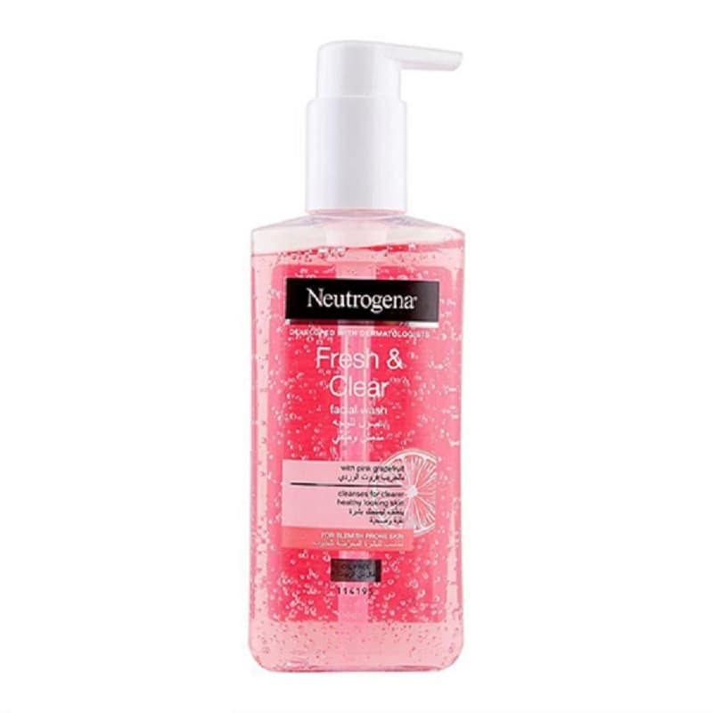 ژل شست و شوی صورت نوتروژینا مدل Fresh&Clear حجم 200 میلی لیتر