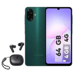 گوشی موبایل سامسونگ مدل Galaxy A07 دو سیم کارت ظرفیت 64 گیگابایت و رم 4 گیگابایت - به همراه هدفون بلوتوثی انکر مدل SoundCore R50i A3949