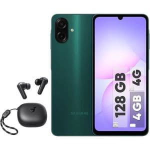 گوشی موبایل سامسونگ مدل Galaxy A07 دو سیم کارت ظرفیت 128 گیگابایت و رم 4 گیگابایت - هدفون بلوتوثی انکر مدل R50i A3949