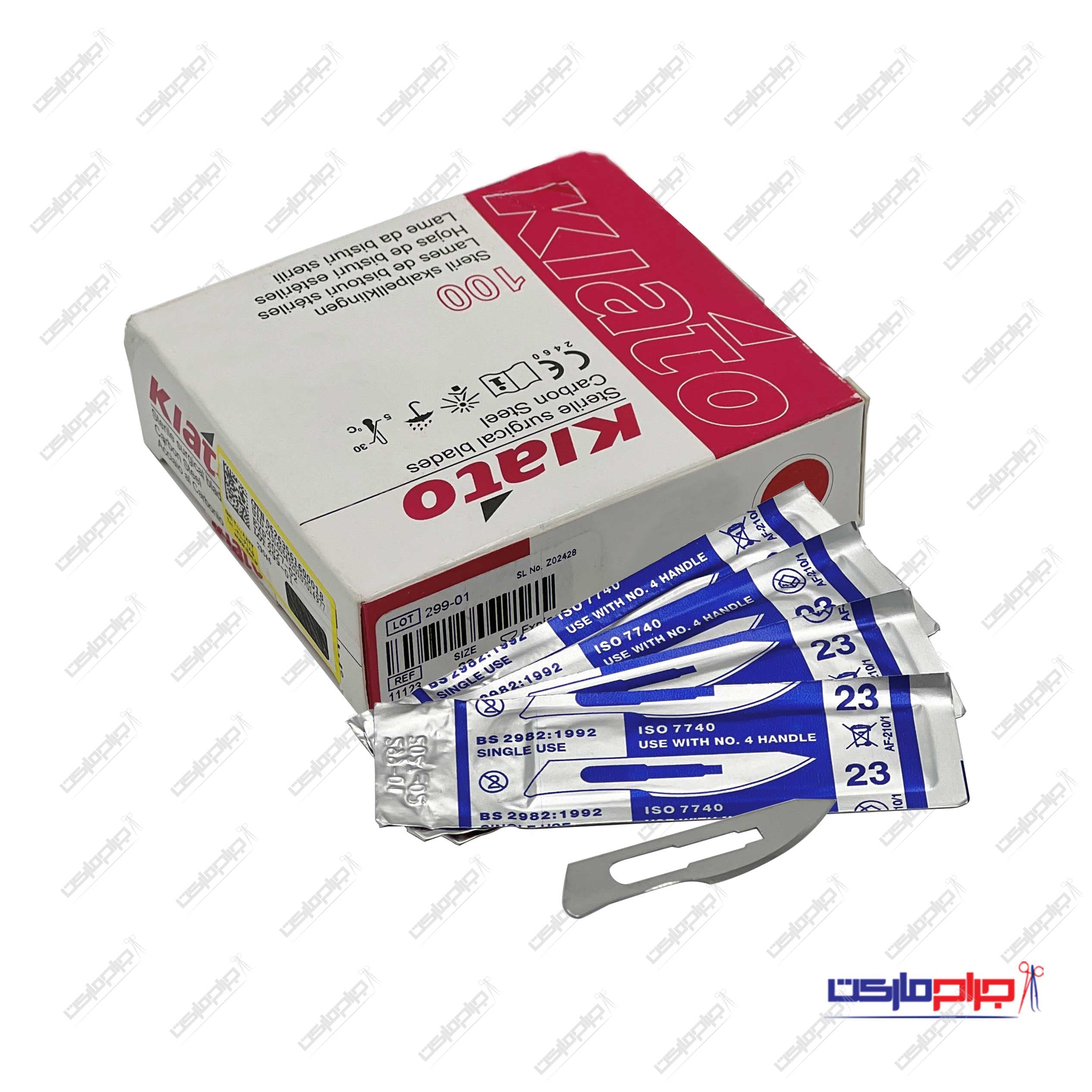 تیغ بیستوری (تیغ جراحی) کیاتو