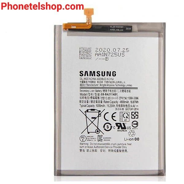 باتری گوشی موبایل سامسونگ battery EB-BA217ABY mobile Samsung A21s