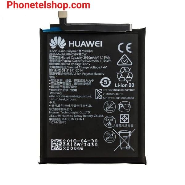 باتری اصلی گوشی موبایل هواوی وای5 2018 HB405979ECW Battery mobile Huawei y5 2018